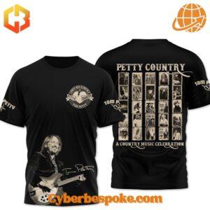 Petty Country Tom Petty Shirt Classic cotton apparel with a comfortable fit