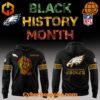 Experience fashion in a new dimension with the Philadelphia Eagles Black History Month Hoodie – wear the unexpected.