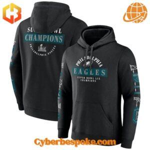 Step into vibrant style with the Philadelphia Eagles Super Bowl Lix Champions Hoodie