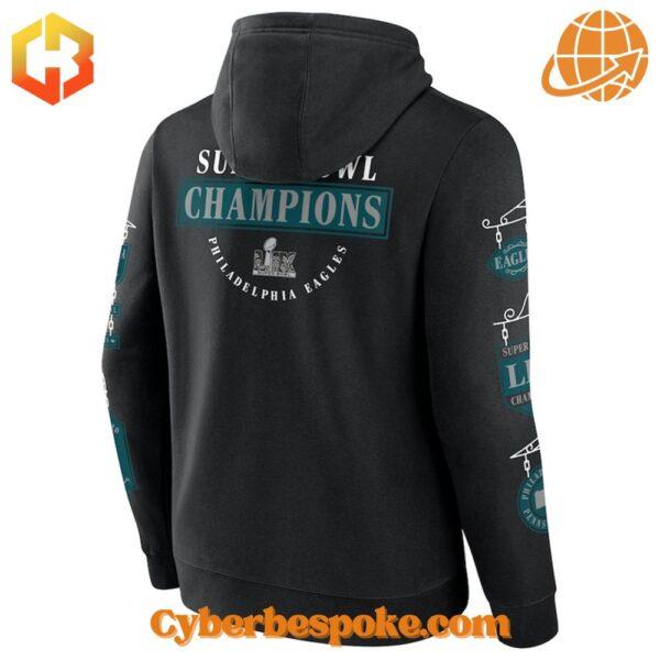 Step into vibrant style with the Philadelphia Eagles Super Bowl Lix Champions Hoodie