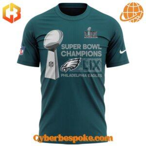 Experience fashion in a new dimension with the Philadelphia Eagles Super Bowl Lix Champions Shirt – wear the unexpected.