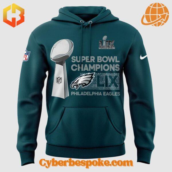 Experience fashion in a new dimension with the Philadelphia Eagles Super Bowl Lix Champions Shirt – wear the unexpected.