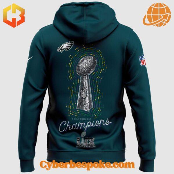 Experience fashion in a new dimension with the Philadelphia Eagles Super Bowl Lix Champions Shirt – wear the unexpected.