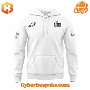 Stand out with the Philadelphia Eagles Super Bowl Lix Opening Night Hoodie – bold, vibrant, and designed to impress."