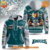 The Philadelphia Eagles Winner Chiefs Dinner Hooded Baseball Jacket brings your style to life.