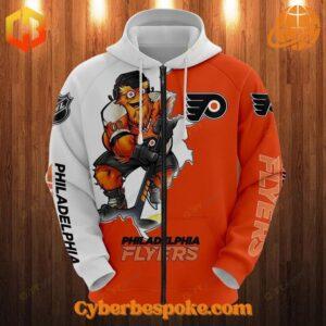 Versatile Philadelphia Flyers Gritty Mascot Hoodie designed for everyday wear and effortless style.