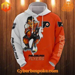 Versatile Philadelphia Flyers Gritty Mascot Hoodie designed for everyday wear and effortless style.