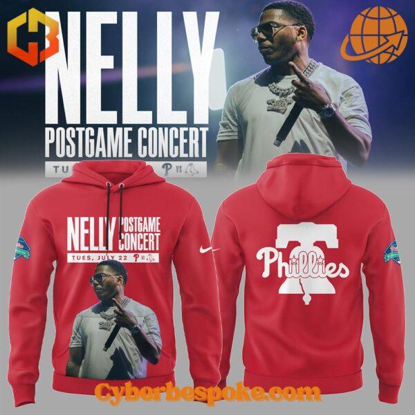 The Philadelphia Phillies Nelly Postgame Concert At Citizens Bank Pack 2025 Hoodie 2 combines a modern fit, premium texture, and breathable comfort