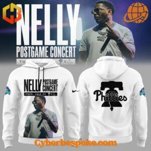 The Philadelphia Phillies Nelly Postgame Concert At Citizens Bank Pack 2025 Hoodie 3 combines a modern fit, premium texture, and breathable comfort