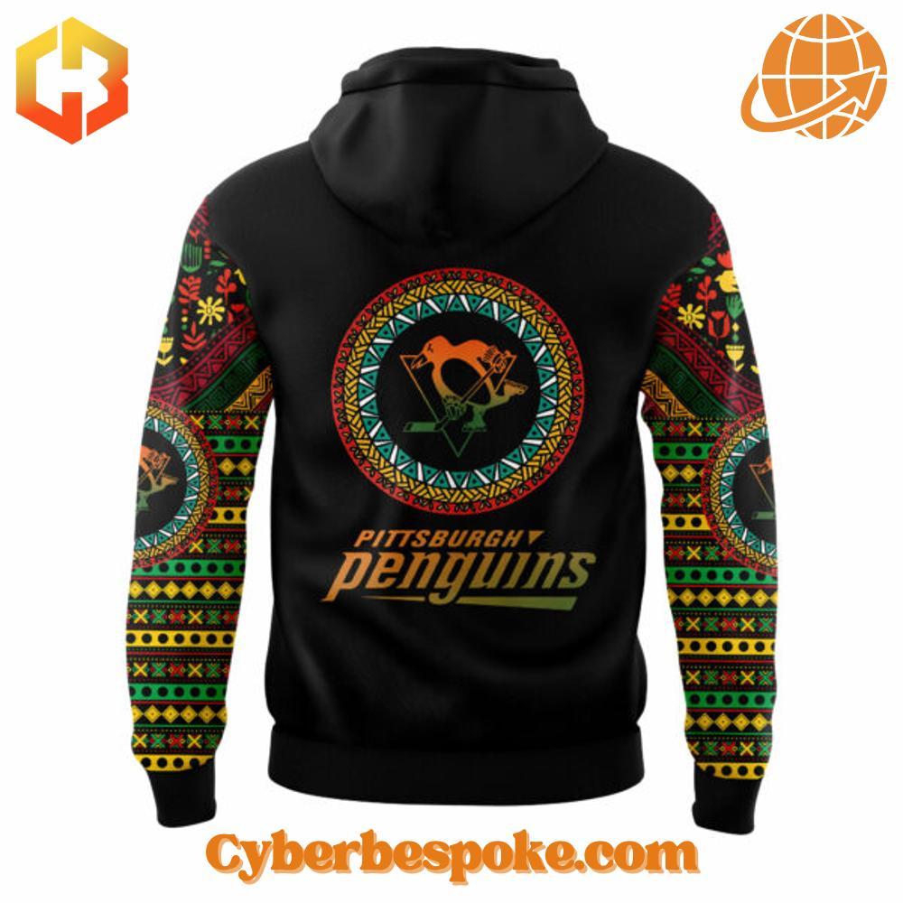 Pittsburgh Penguins Black History Month Hoodie Soft and Classic Style with an Pittsburgh Penguins Black History Month Hoodie