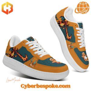 Step up your sneaker game with the sleek and stylish Pokemon Charizard Nike Air Force Shoes.