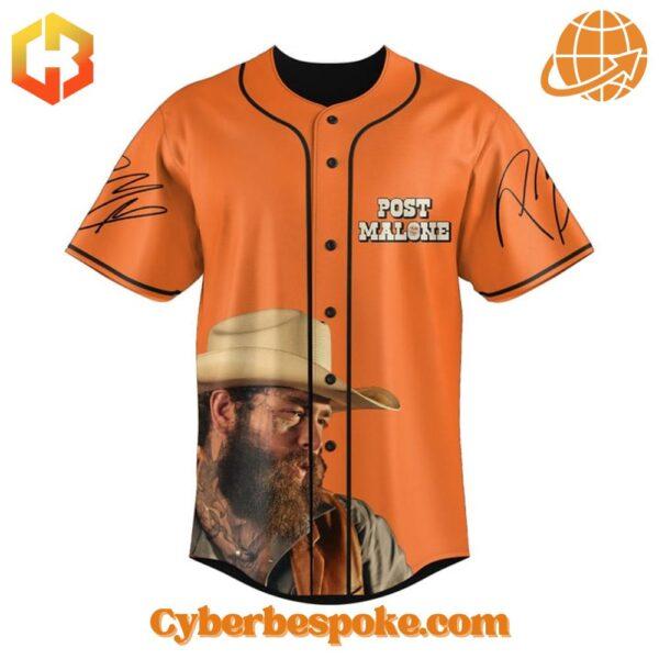 Stand out with the Post Malone Jelly Roll The Big Ass Stadium Tour Baseball Jersey – bold, vibrant, and designed to impress."