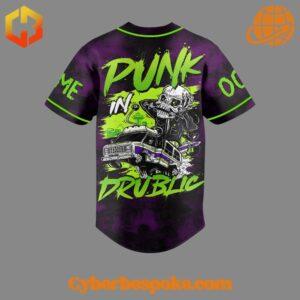 Experience fashion in a new dimension with the Punk In Drublic Nofx Baseball Jersey – wear the unexpected.