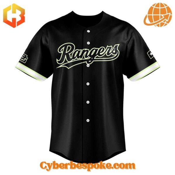 Unisex Rangers Optic Gaming Custom Baseball Jersey simple design, easy to style