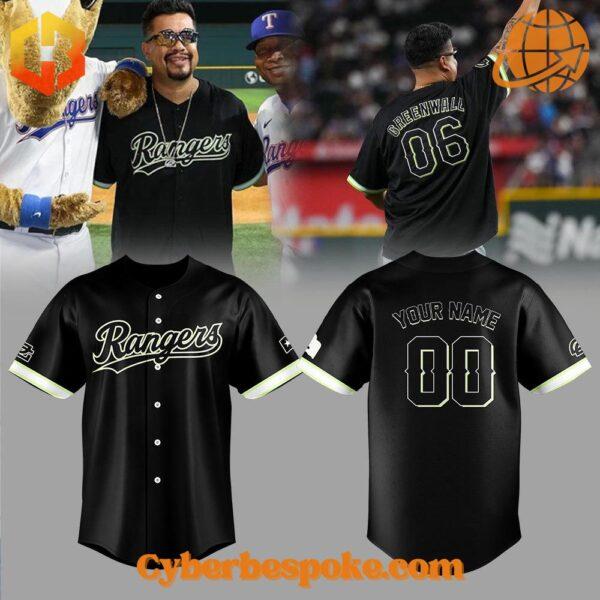Unisex Rangers Optic Gaming Custom Baseball Jersey simple design, easy to style