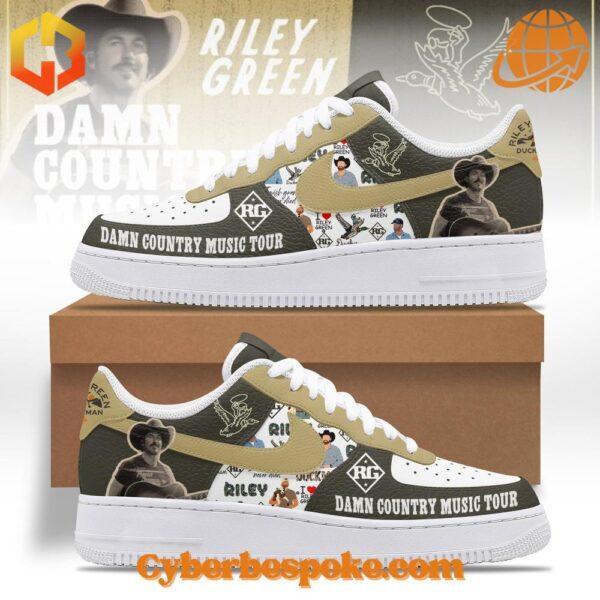 The Riley Green Damn Country Music Tour Nike Air Force Shoes keeps you ahead of the game.