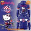 Wear the extraordinary with the Rochester Americans Hello Kitty Hoodie – hyper-detailed 3D prints that last.