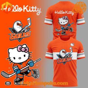 The San Diego Gulls Hello Kitty Shirt is your go-to for any occasion.