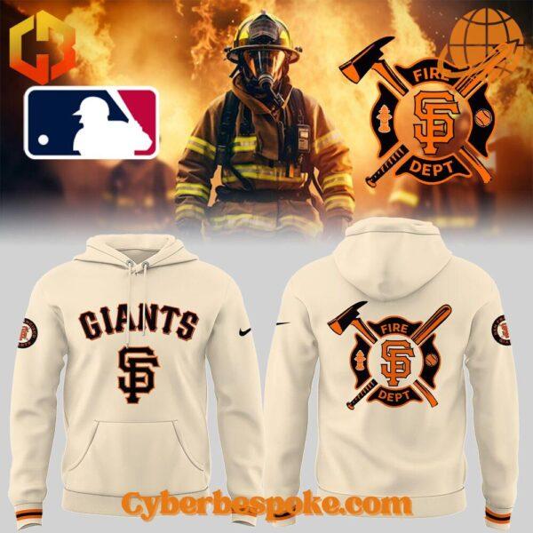 The San Francisco Giants Firefighter Appreciation Night Hoodie is your new go-to for effortless style.