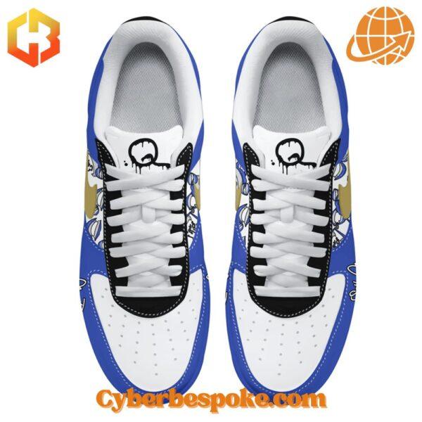 Step into art with the Schoolboy Q Blue Lips Nike Air Force Shoes – vibrant, detailed, and made to stand out.