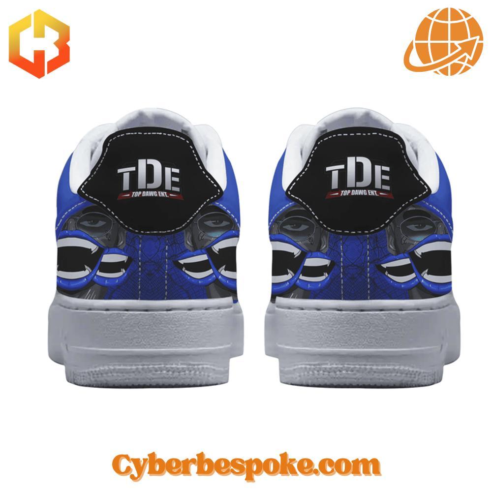 Schoolboy Q Blue Lips Nike Air Force Shoes Step into art with the Schoolboy Q Blue Lips Nike Air Force Shoes – vibrant, detailed, and made to stand out.
