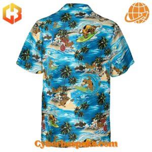 Elevate your footwear game with the sleek and stylish Scooby Doo Surfing Version Hawaiian Shirt