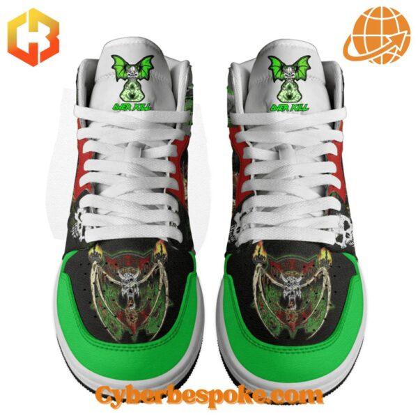 Scorched Overkill Air Jordan High Shoes – high-definition prints, breathable fit, and cushioned sole.