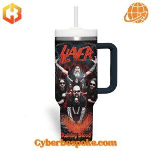 Slayer Band Raining Blood Tumbler Oz – bold, high-definition prints that last, keeping your drinks hot or cold.