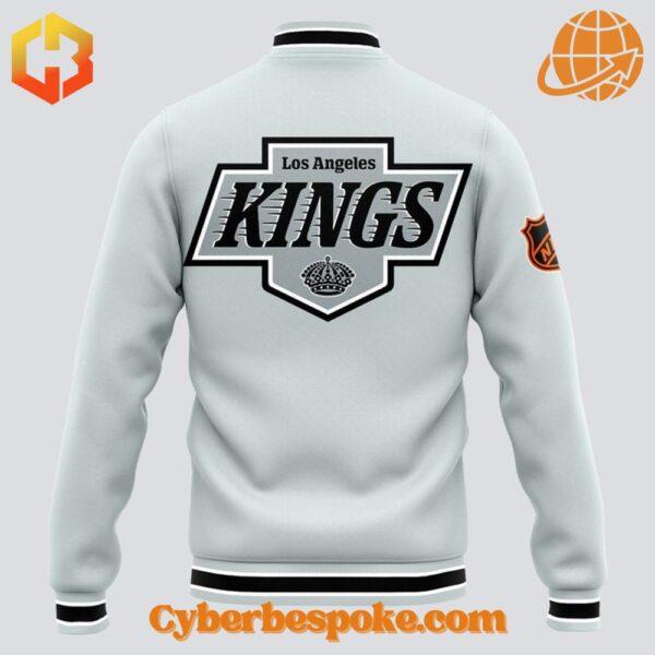 The Snoop Dogg Los Angeles Kings Baseball Jacket blends comfort, quality, and modern design