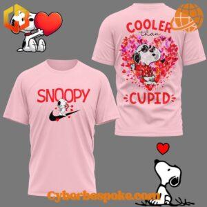 Soft and Classic Style with an Snoopy Cooler Than Cupid Valentine Shirt