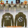 The South Carolina Gamecocks Baseball Salute To Service Hoodie blends comfort, quality, and modern design