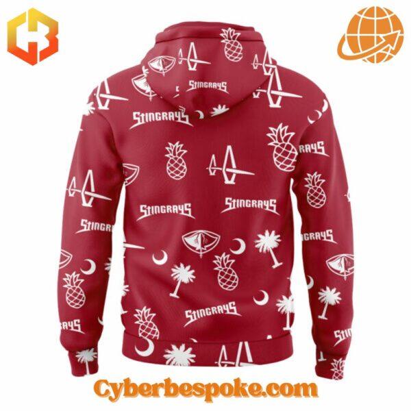 The perfect blend of style and comfort – South Carolina Stingrays I Heart Chs Night Hoodie