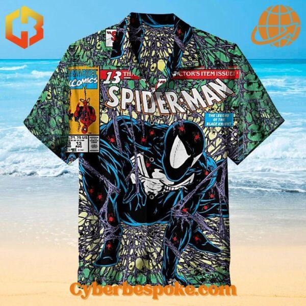 The Spider Man Marvel Comics Hawaiian Shirt is your go-to for any occasion.