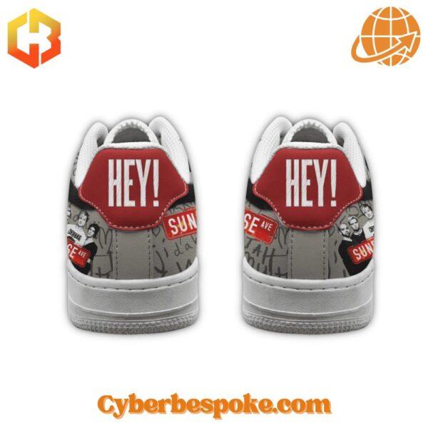 Sunrise Avenue Out Of Style Nike Air Force Shoes – high-definition prints, breathable fit, and cushioned sole.