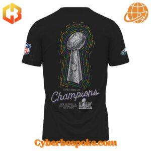 The Super Bowl Lix Champions Philadelphia Eagles Hoodie brings your style to life.