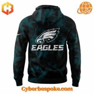 Express yourself with the Super Bowl Lix Champions Philadelphia Eagles Smoker Midnight Green Hoodie – high-definition colors meet all-day comfort.