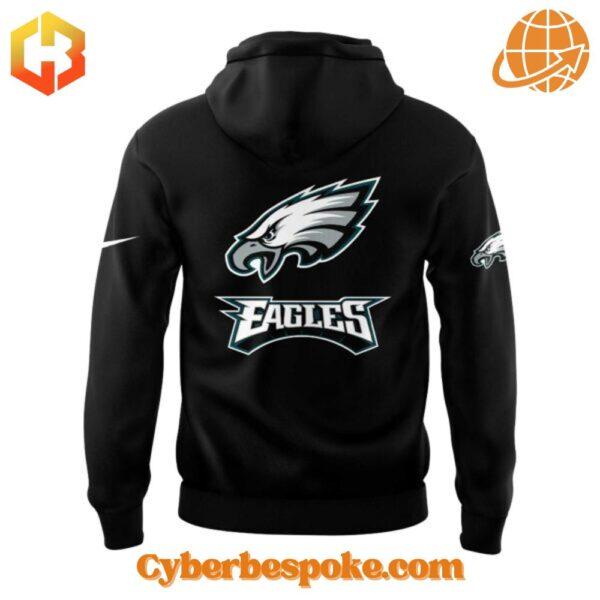 Stand out with the Super Bowl Lix Philadelphia Eagles Black Hoodie – bold, vibrant, and designed to impress."