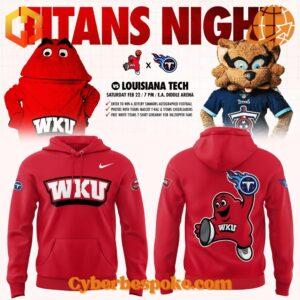 The Tennessee Titans Night Wku Hoodie is your go-to for any occasion.