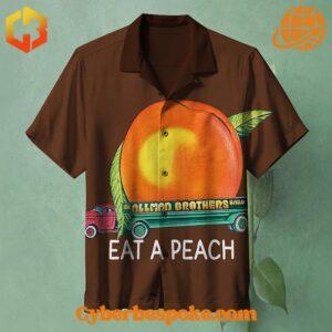 The The Allman Brothers Eat A Peach Album Hawaiian Shirt is your new go-to for effortless style.