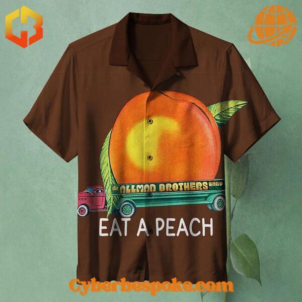 The The Allman Brothers Eat A Peach Album Hawaiian Shirt is your new go-to for effortless style.
