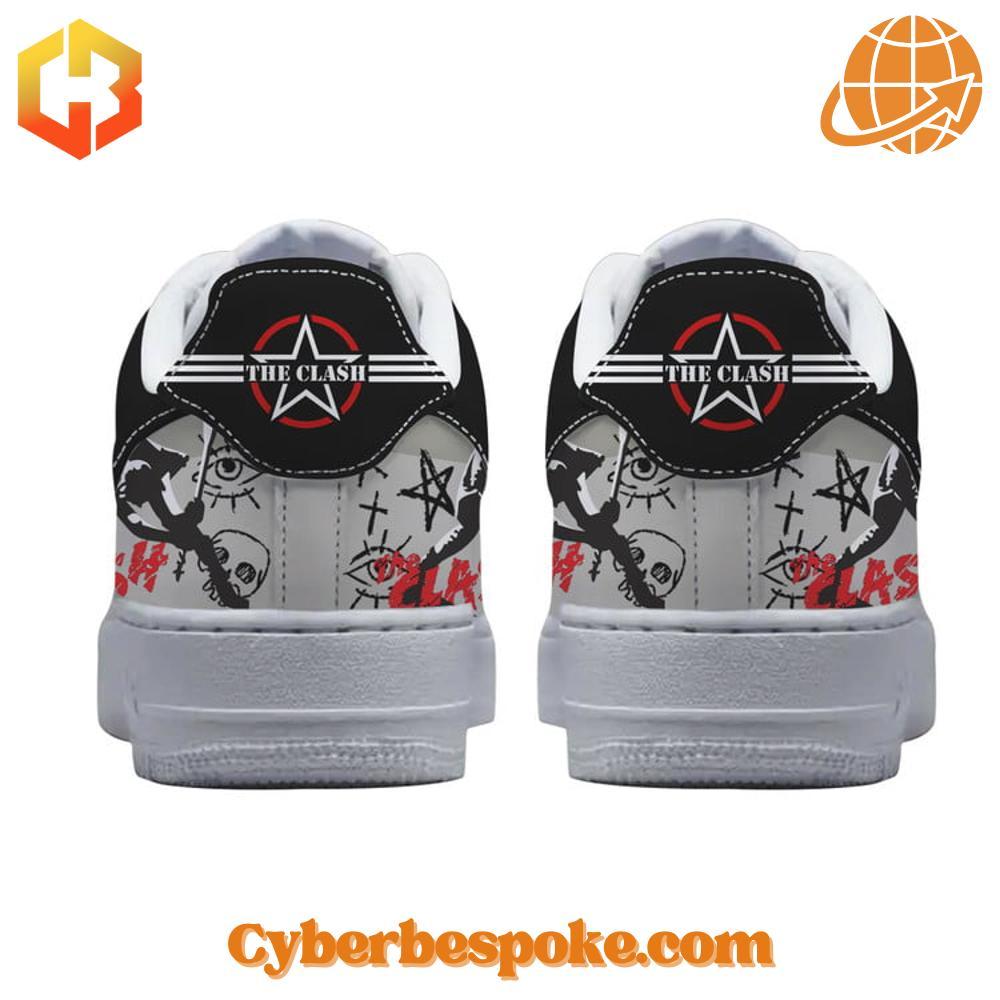 The Clash Death Or Glory Nike Air Force Shoes Take every step in style with the The Clash Death Or Glory Nike Air Force Shoes – designed for bold steps and unstoppable comfort.
