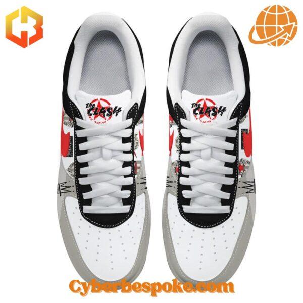 Take every step in style with the The Clash Death Or Glory Nike Air Force Shoes – designed for bold steps and unstoppable comfort.