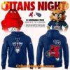 Unisex Titans Night Tennessee Titans Hoodie simple design, easy to style