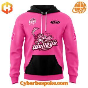 Express yourself with the Toledo Walleye Pink In The Rink Hoodie – high-definition colors meet all-day comfort.