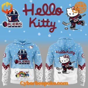 Experience fashion in a new dimension with the Tulsa Oilers Hello Kitty Hoodie – wear the unexpected.