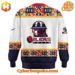 Unisex Tulsa Oilers Night Sweatshirt simple design, easy to style