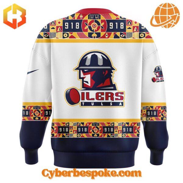 Unisex Tulsa Oilers Night Sweatshirt simple design, easy to style