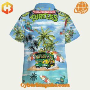 Soft and Classic Style with an Turtles Teenage Mutant Ninja Family Hawaiian Shirt