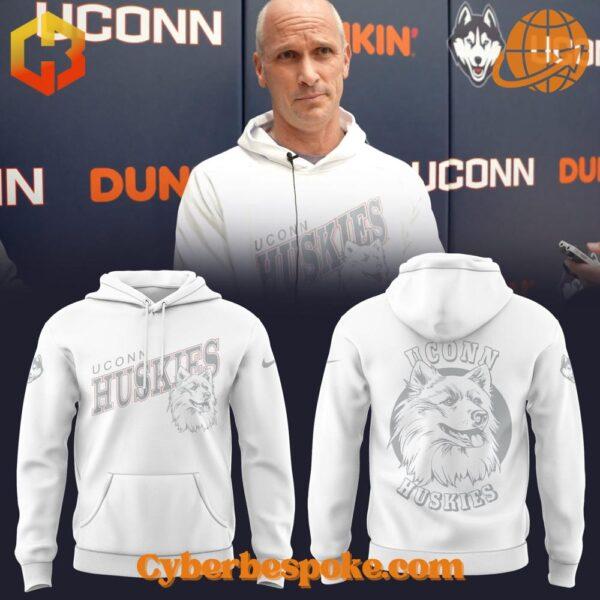 Experience fashion in a new dimension with the Uconn Huskies Men's Basketball Hoodie – wear the unexpected.