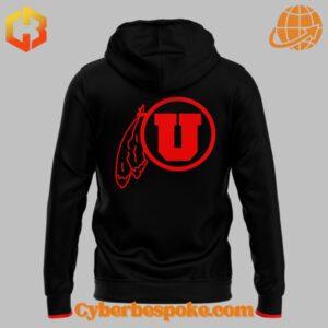 Premium Utah Utes Football Malama Lahaina Hoodie featuring high-definition 3D prints and all-day comfort.